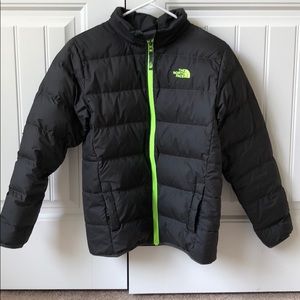 The North Face down jacket